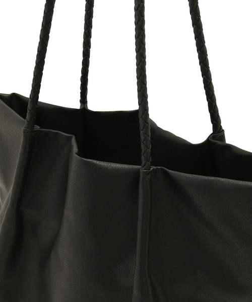 ROPE' PICNIC(ロペピクニック)の「洗えるメッシュハンドルA4トートバッグ(トートバッグ・レディース・キナリ/ブラック/ピンク/シルバー/ブルー・FREE)」の16枚目の写真