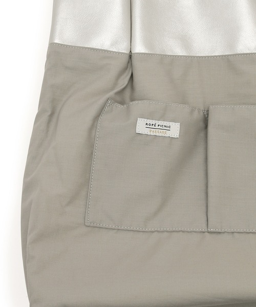 ROPE' PICNIC(ロペピクニック)の「洗えるメッシュハンドルA4トートバッグ(トートバッグ・レディース・キナリ/ブラック/ピンク/シルバー/ブルー・FREE)」の7枚目の写真