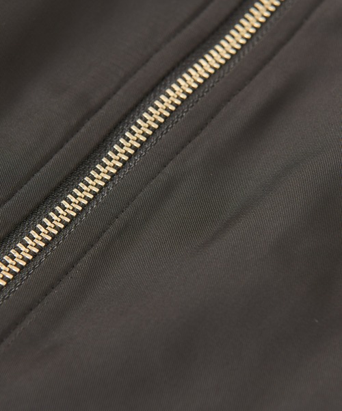 un dix cors（アンディコール）の「中綿MA-1（ブルゾン・レディース・ブラック/オフホワイト・FREE）」の16枚目の写真