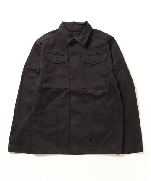 G-STAR（ジースター）の「CHORE OVERSHIRT/カバーオール/チョアジャケット（カバーオール・メンズ・ダークブラック/ブルー・LARGE/MEDIUM/SMALL/X-LARGE/X-SMALL）」の15枚目の写真