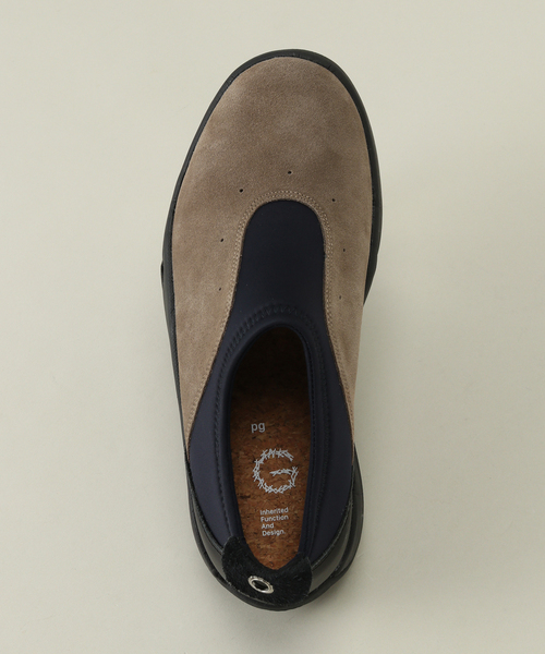 PG（ピージー）の「【PG / ピージー】GARDEN MOC（スリッポン・メンズ・ブラウン・41/42/43）」の2枚目の写真