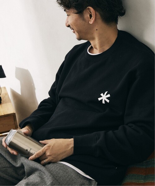 Snow Peak（スノーピーク）の「【SNOWPEAK / スノーピーク】別注 Classic Logo Printed スウェット（スウェット・メンズ・ライトグリーン/ベージュ/ブラック/チャコールグレー・MEDIUM/LARGE）」の16枚目の写真