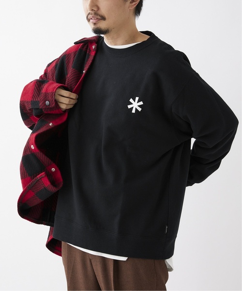 Snow Peak（スノーピーク）の「【SNOWPEAK / スノーピーク】別注 Classic Logo Printed スウェット（スウェット・メンズ・ライトグリーン/ベージュ/ブラック/チャコールグレー・MEDIUM/LARGE）」の20枚目の写真