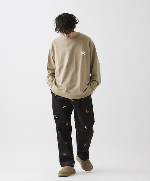 SNOW PEAK スウェット ナチュラル Lサイズ lowtex_sw-22su401