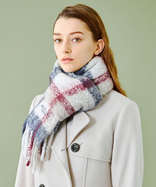 ブルーレーベル・クレストブリッジ カシミア混 マフラー[4] クレスト