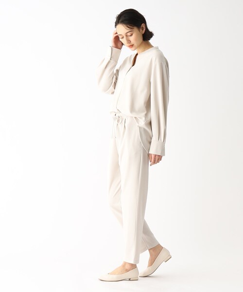 OPAQUE.CLIP(オペークドットクリップ)の「◆デザインヒールフラットパンプス【抗菌防臭加工】(その他シューズ・レディース・オフホワイト/シルバー/ブラック・03/02/01)」の7枚目の写真