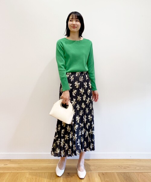 OPAQUE.CLIP(オペークドットクリップ)の「◆デザインヒールフラットパンプス【抗菌防臭加工】(その他シューズ・レディース・オフホワイト/シルバー/ブラック・03/02/01)」の9枚目の写真