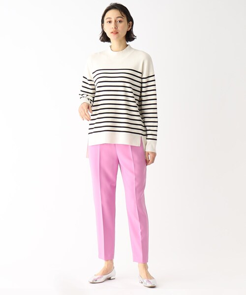 OPAQUE.CLIP(オペークドットクリップ)の「◆デザインヒールフラットパンプス【抗菌防臭加工】(その他シューズ・レディース・オフホワイト/シルバー/ブラック・03/02/01)」の13枚目の写真