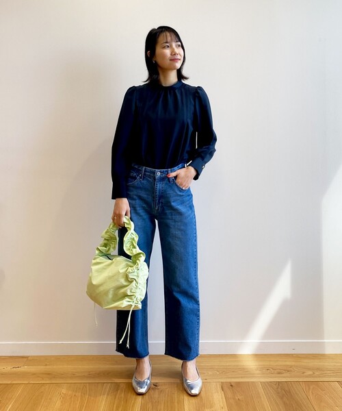 OPAQUE.CLIP(オペークドットクリップ)の「◆デザインヒールフラットパンプス【抗菌防臭加工】(その他シューズ・レディース・オフホワイト/シルバー/ブラック・03/02/01)」の20枚目の写真