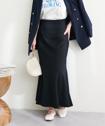 natural couture | WEB限定サイズ有り/ストレッチカラーマーメイドスカート(スカート)