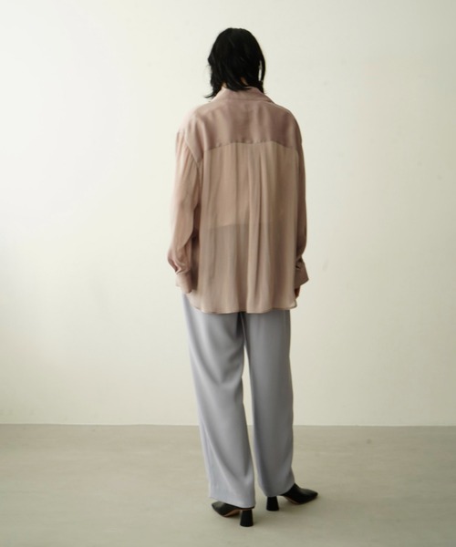CLANE(クラネ)の「BASIC TUCK PANTS(その他パンツ・レディース・ブラック/グレー系その他/ライトパープル/グリーン・1/0/2)」の8枚目の写真