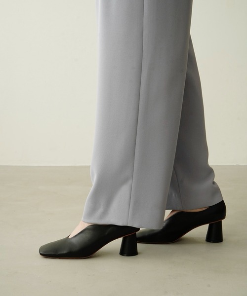 CLANE(クラネ)の「BASIC TUCK PANTS(その他パンツ・レディース・ブラック/グレー系その他/ライトパープル/グリーン・1/0/2)」の10枚目の写真