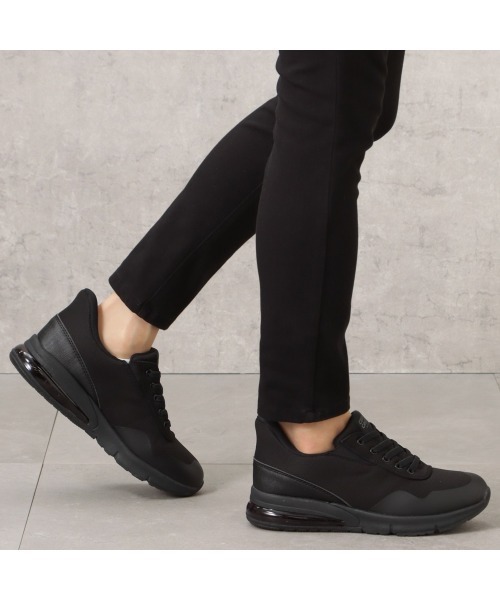 CEDAR CREST（セダークレスト ）の「【CEDAR CREST】スパットシューズ（エア入りソールタイプ）防水 手を使わずに履ける（スニーカー・レディース・ブラック/グレー/ベージュ・23.0cm/24.0cm/23.5cm/24.5cm/22.5cm）」の16枚目の写真