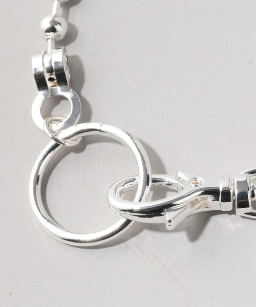 HARE（ハレ）の「Wリングボールチェーンネックレス（ネックレス・レディース・シルバー/ゴールド・FREE）」の17枚目の写真