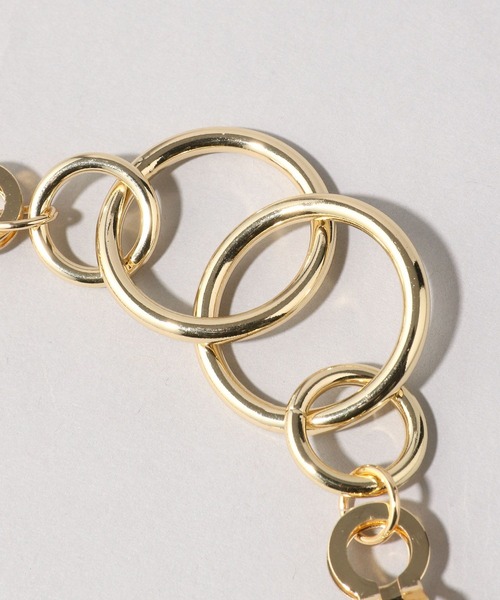 HARE（ハレ）の「Wリングボールチェーンネックレス（ネックレス・レディース・シルバー/ゴールド・FREE）」の20枚目の写真