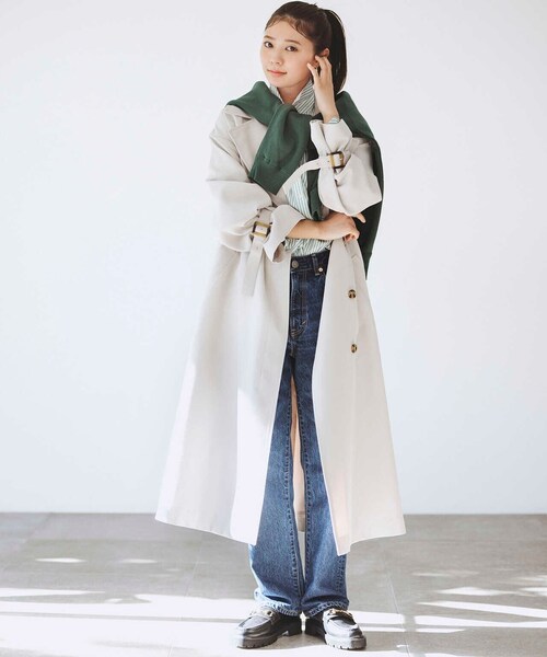 N.（N. Natural Beauty Basic）（エヌエヌナチュラルビューティーベーシック）の「ビット付ローファー（パンプス・レディース・ベージュ/ブラック・23.5cm/24.5cm/22.5cm）」の6枚目の写真