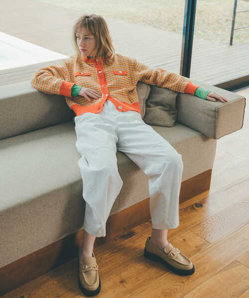 N.（N. Natural Beauty Basic）（エヌエヌナチュラルビューティーベーシック）の「ビット付ローファー（パンプス・レディース・ベージュ/ブラック・23.5cm/24.5cm/22.5cm）」の18枚目の写真