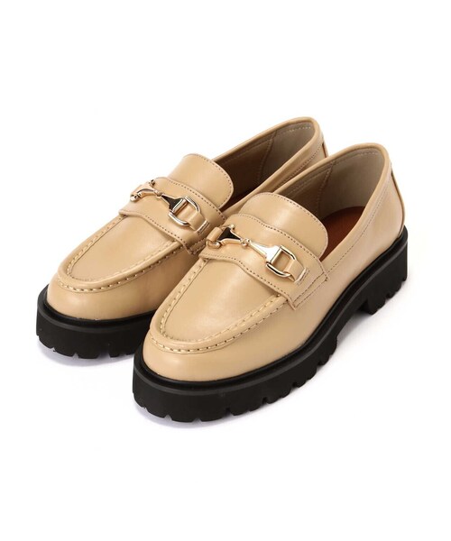 N.（N. Natural Beauty Basic）（エヌエヌナチュラルビューティーベーシック）の「ビット付ローファー（パンプス・レディース・ベージュ/ブラック・23.5cm/24.5cm/22.5cm）」の11枚目の写真