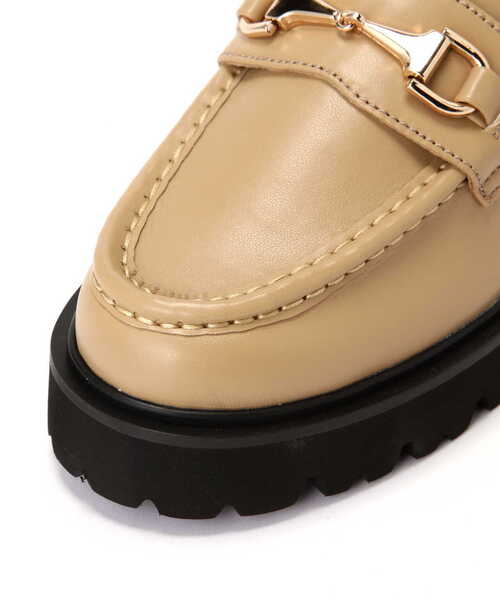 N.（N. Natural Beauty Basic）（エヌエヌナチュラルビューティーベーシック）の「ビット付ローファー（パンプス・レディース・ベージュ/ブラック・23.5cm/24.5cm/22.5cm）」の9枚目の写真