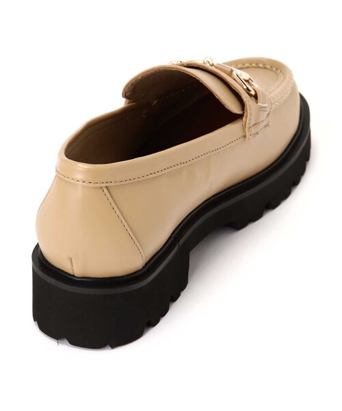 N.（N. Natural Beauty Basic）（エヌエヌナチュラルビューティーベーシック）の「ビット付ローファー（パンプス・レディース・ベージュ/ブラック・23.5cm/24.5cm/22.5cm）」の8枚目の写真