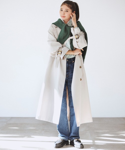 N.（N. Natural Beauty Basic）（エヌエヌナチュラルビューティーベーシック）の「ビット付ローファー（パンプス・レディース・ベージュ/ブラック・23.5cm/24.5cm/22.5cm）」の20枚目の写真