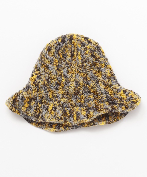 チャイハネ(チャイハネ)の「【チャイハネ】ミックスヤーンチューリップハット(ハット・レディース・パープル/ピンク/ブラック・FREE)」の5枚目の写真