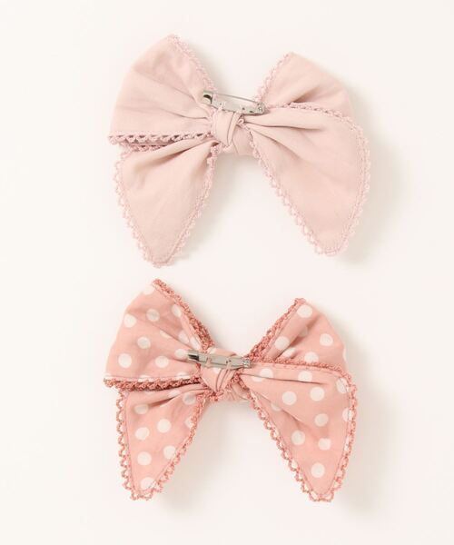 PINK HOUSE（ピンクハウス）の「リボンブローチセット（ブローチ/コサージュ・レディース・ラベンダー/ピンク/レッド/ブラック・フリー）」の16枚目の写真