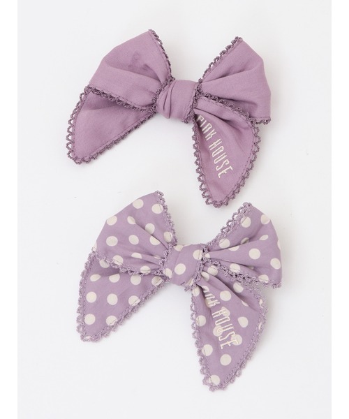 PINK HOUSE（ピンクハウス）の「リボンブローチセット（ブローチ/コサージュ・レディース・ラベンダー/ピンク/レッド/ブラック・フリー）」の8枚目の写真