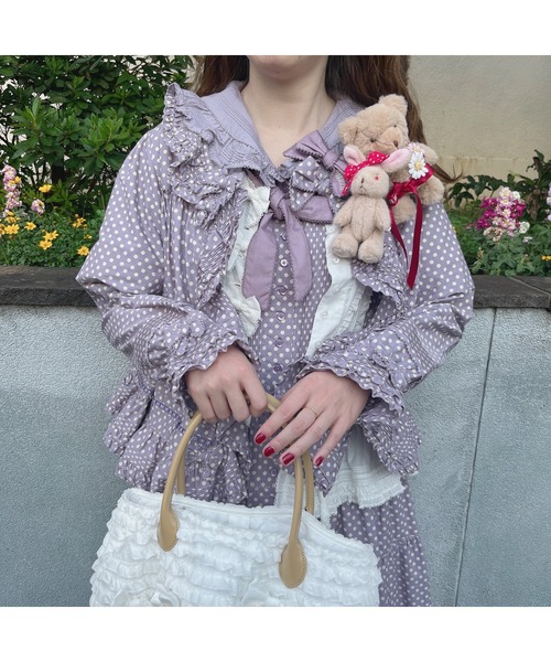 PINK HOUSE（ピンクハウス）の「リボンブローチセット（ブローチ/コサージュ・レディース・ラベンダー/ピンク/レッド/ブラック・フリー）」の5枚目の写真