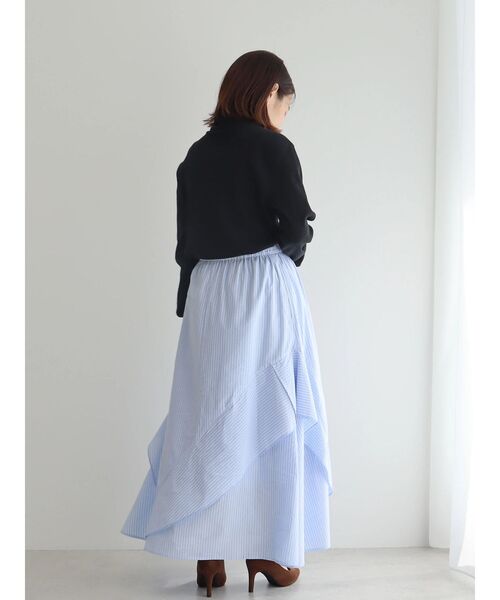 AMERICAN HOLIC(アメリカンホリック)の「【小柄女性向け】フリルティアードスカート(スカート・レディース・ストライプ/チェック・S)」の14枚目の写真