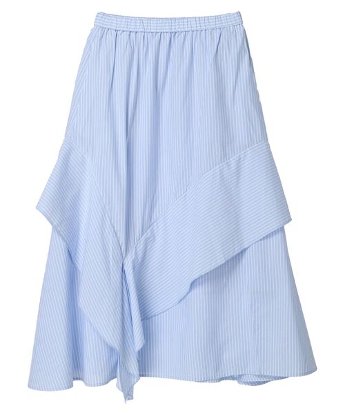 AMERICAN HOLIC(アメリカンホリック)の「【小柄女性向け】フリルティアードスカート(スカート・レディース・ストライプ/チェック・S)」の19枚目の写真