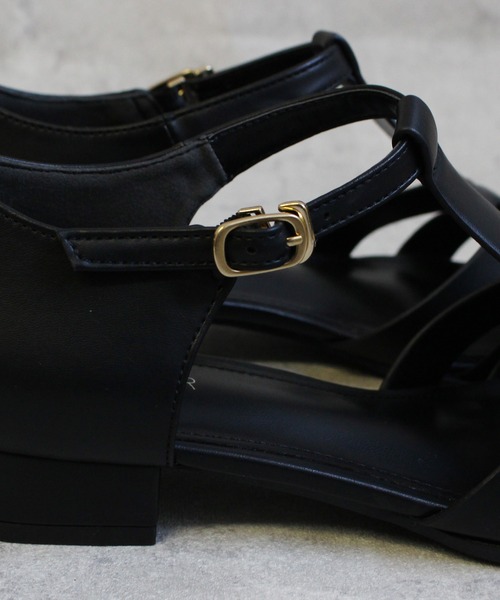 PANIER（パニエ）の「PANIER /PA2310-505/ グルカサンダル（サンダル・レディース・ブラック/ホワイト・37/39/38/36）」の13枚目の写真