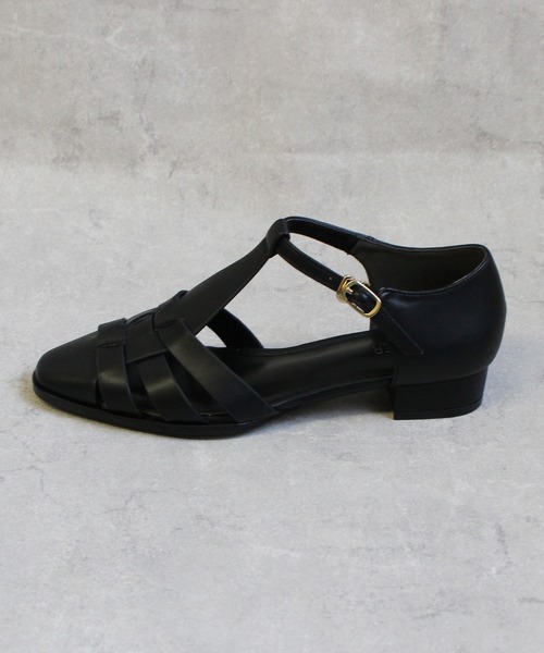 PANIER（パニエ）の「PANIER /PA2310-505/ グルカサンダル（サンダル・レディース・ブラック/ホワイト・37/39/38/36）」の11枚目の写真