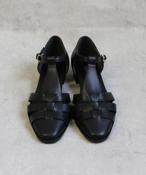 PANIER（パニエ）の「PANIER /PA2310-505/ グルカサンダル（サンダル・レディース・ブラック/ホワイト・37/39/38/36）」の10枚目の写真