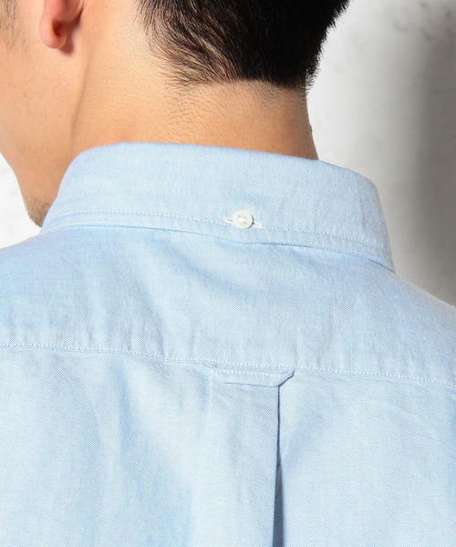 green label relaxing（グリーンレーベルリラクシング）の「◎40//OX GIZA BD-N S/S シャツ◆（シャツ/ブラウス・メンズ・ライトブルー/ネイビー/ホワイト・SMALL/X-LARGE/LARGE/MEDIUM）」の10枚目の写真
