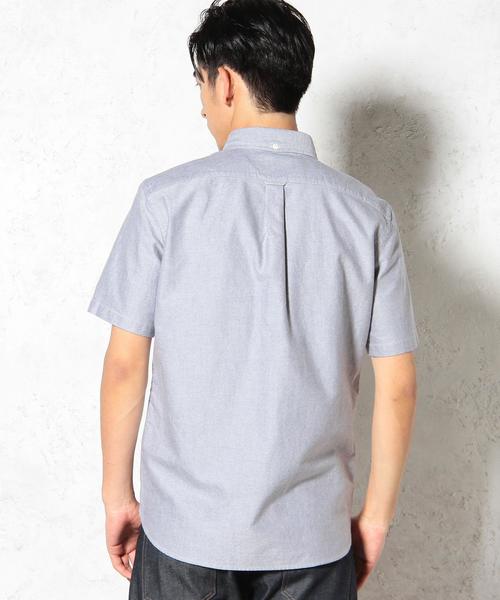 green label relaxing（グリーンレーベルリラクシング）の「◎40//OX GIZA BD-N S/S シャツ◆（シャツ/ブラウス・メンズ・ライトブルー/ネイビー/ホワイト・SMALL/X-LARGE/LARGE/MEDIUM）」の4枚目の写真