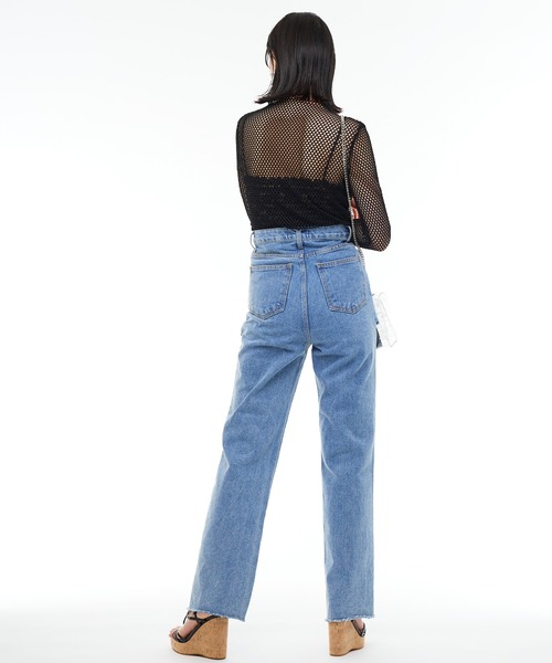 Narcissus（ナルシス）の「【Narcissus】ユニークデニムパンツ（デニムパンツ・レディース・ブルー・FREE）」の5枚目の写真