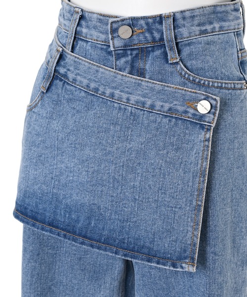 Narcissus（ナルシス）の「【Narcissus】ユニークデニムパンツ（デニムパンツ・レディース・ブルー・FREE）」の11枚目の写真