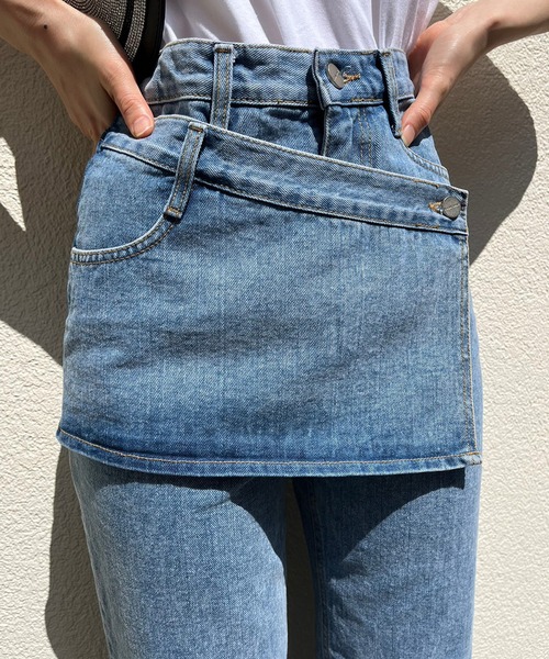Narcissus（ナルシス）の「【Narcissus】ユニークデニムパンツ（デニムパンツ・レディース・ブルー・FREE）」の16枚目の写真