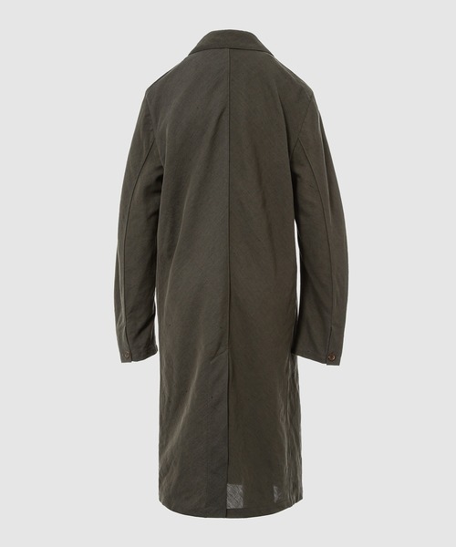 seya.（セヤ）の「BOSFOR COAT/KERSEY LINEN（ステンカラーコート）」 - WEAR