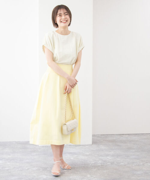 NOLLEY’S(ノーリーズ)の「◇【WEB限定】タフタ袖タックブラウス(シャツ/ブラウス・レディース・ラベンダー/オフホワイト/ブラック・FREE)」の20枚目の写真