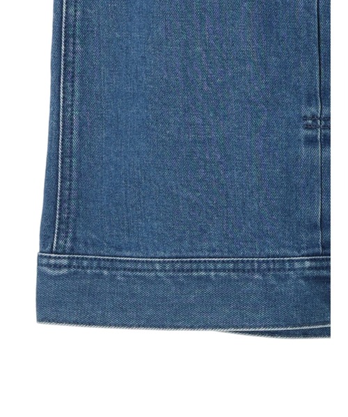 Lee（リー）の「Lee×e.m.a.e DENIM VEST（ベスト・レディース・インディゴブルー・FREE）」の14枚目の写真