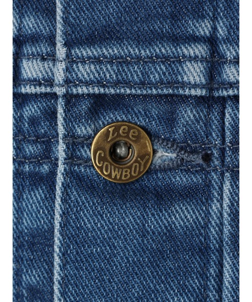 Lee（リー）の「Lee×e.m.a.e DENIM VEST（ベスト・レディース・インディゴブルー・FREE）」の11枚目の写真