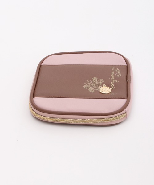 axes femme（アクシーズファム）の「封蝋モチーフ配色ポーチ（ポーチ・レディース・ブルー/ピンク・FREE）」の13枚目の写真