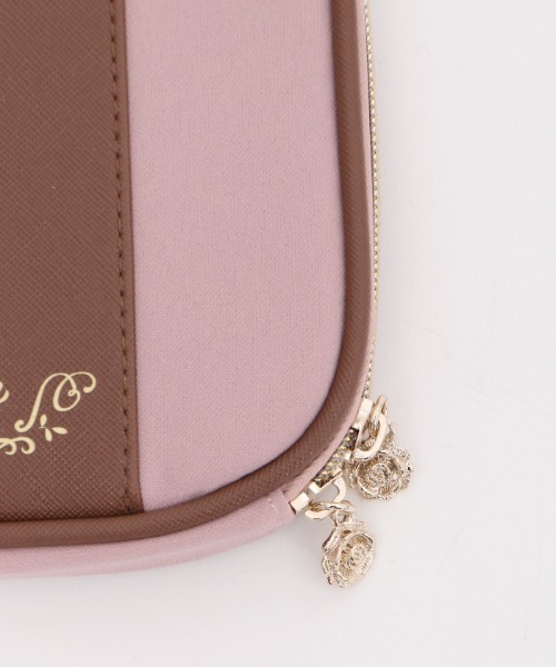 axes femme（アクシーズファム）の「封蝋モチーフ配色ポーチ（ポーチ・レディース・ブルー/ピンク・FREE）」の15枚目の写真