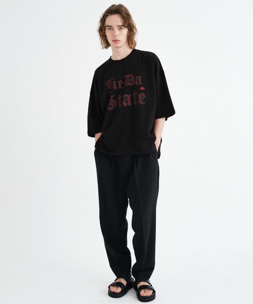 Jieda（ジエダ）の「JieDa STATE BIG TEE（Tシャツ/カットソー・メンズ・ホワイト/ブラック・FREE）」の14枚目の写真