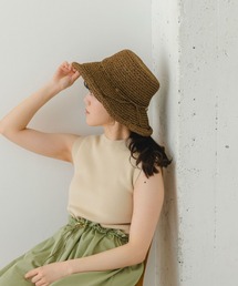 ナチュラルリボンハット