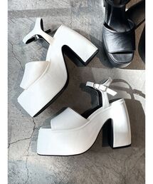 EMODA | タンクヒールサンダル(サンダル)