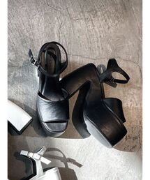 EMODA | タンクヒールサンダル(サンダル)