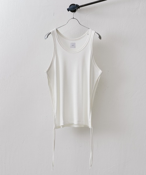 Lui's(ルイス)の「DRYテレココードタンクトップ(タンクトップ・メンズ・ブラック/ホワイト・FREE)」の3枚目の写真